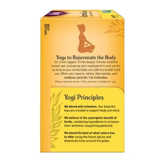 Yogi Tea Lemon Ginger Tea Bags - 16ct image {2}