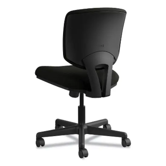 HON Volt Series Leather Task Chair, Supports Up to 250 lb, 18" to 22.25" Seat Height, Black image {10}