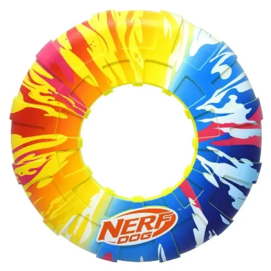 NERF TPR Color Blast Flyer Dog Toys image {1}