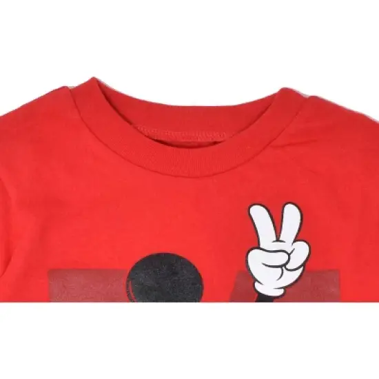 Disney Mickey Mouse 3 Pack Long Sleeve T-Shirts Infant to Big Kid image {8}