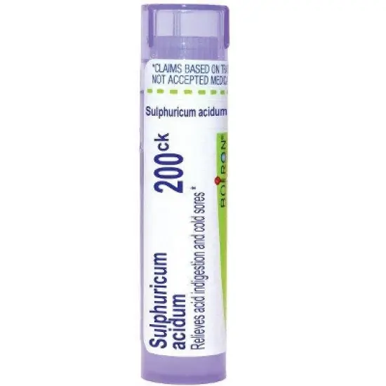 Sulphuricum Acidum 200CK by Boiron Homeopathic Single Medicine For Digestive  -  80 Pellet image {10}