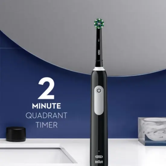 Oral-B Pro 1000 Electric Toothbrush - Black/White - 2pk image {5}