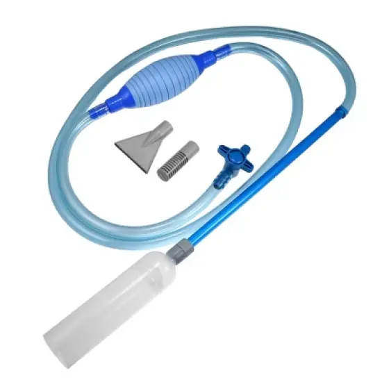 Unique Bargains Fish Tank Aquarium Python Sand Gravel Cleaner with Flat Sucker 102.4" Long image {6}