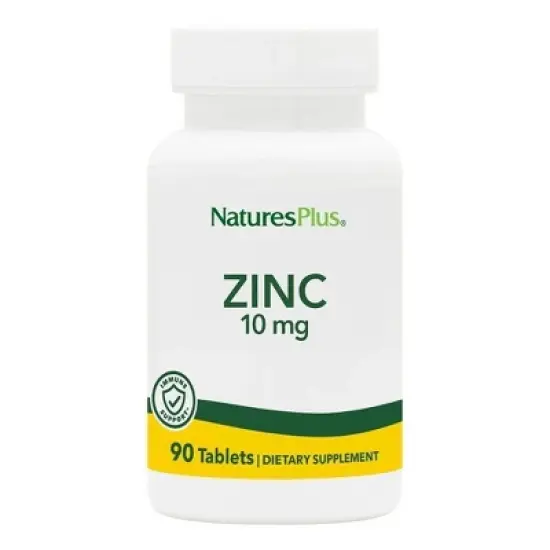 Zinc 10mg by Nature's Plus  -  90 Tablet image {3}