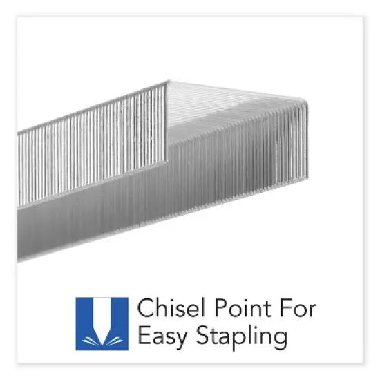 S.F. 3 Premium Staples, 0.25" Leg, 0.5" Crown, Steel, 5,000/Box image {3}