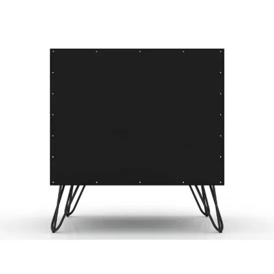 Set of 2 Rockefeller 2 Drawer Nightstands - Manhattan Comfort image {6}