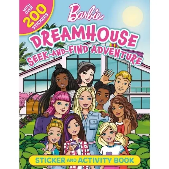 Barbie Dreamhouse Seek-And-Find Adventure - by  Mattel (Paperback) image {1}
