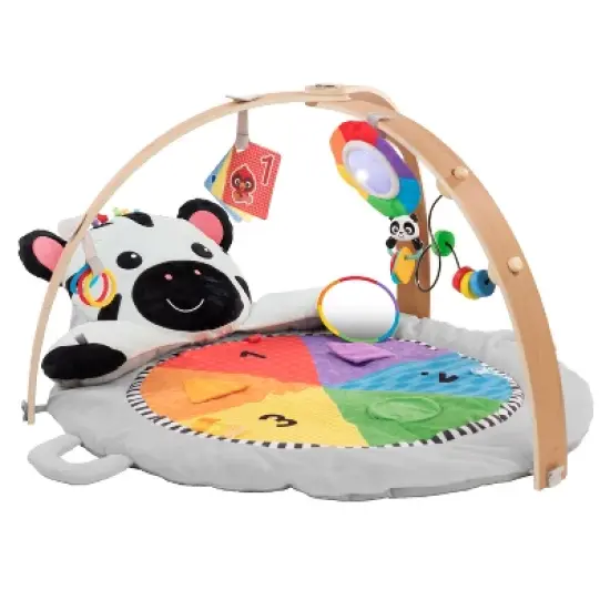 Baby Einstein Zen's Activity Milestones Plush Gym Playmat image {14}