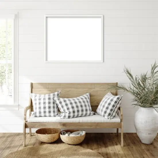 Amanti Art Lucie Black Framed Dry Erase Magnetic Board image {8}