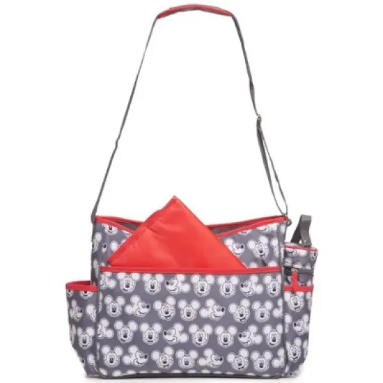 Disney Mickey Toss Print Satchel image {1}