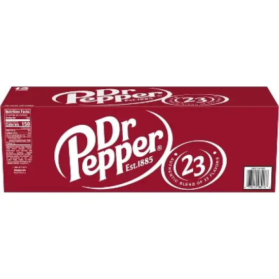 Dr Pepper Soda - 12pk/12 fl oz Cans image {10}