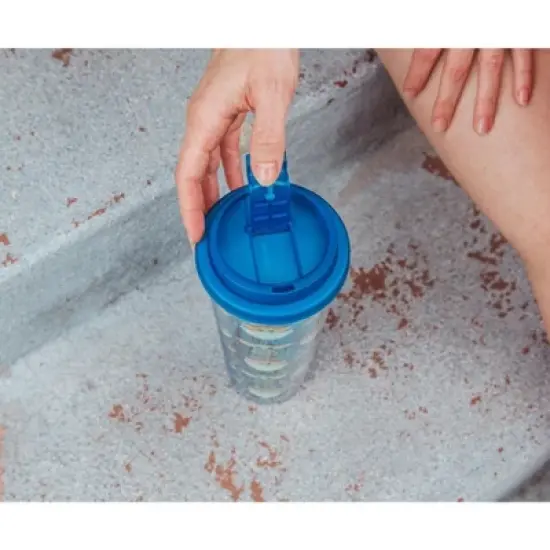 Silver Buffalo Star Wars: The Mandalorian Grogu Plastic Travel Tumbler | Holds 24 Ounces image {3}