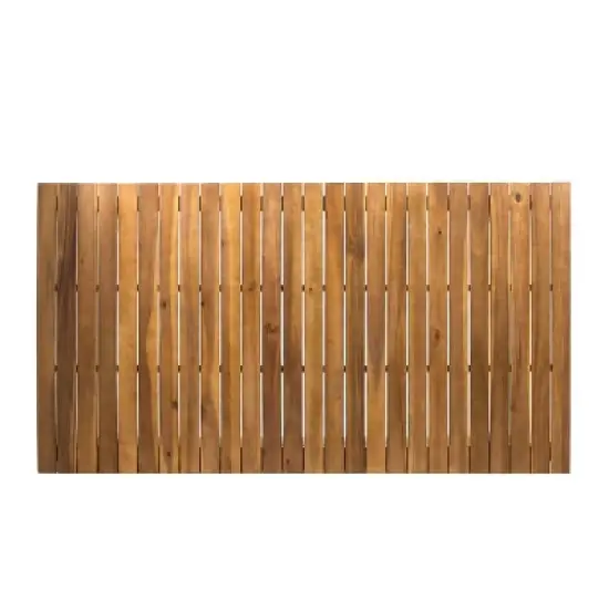 Alondra 7pc Acacia Wood Rectangular Dining Set - Teak - Christopher Knight Home image {5}