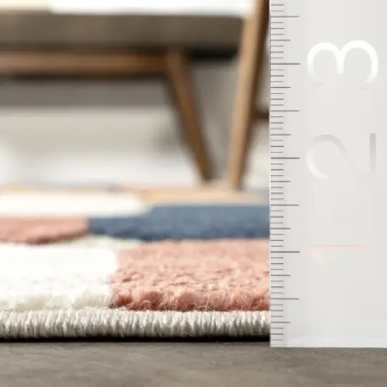 nuLOOM Randi Modern Geometric Indoor/Outdoor Patio Area Rug image {2}