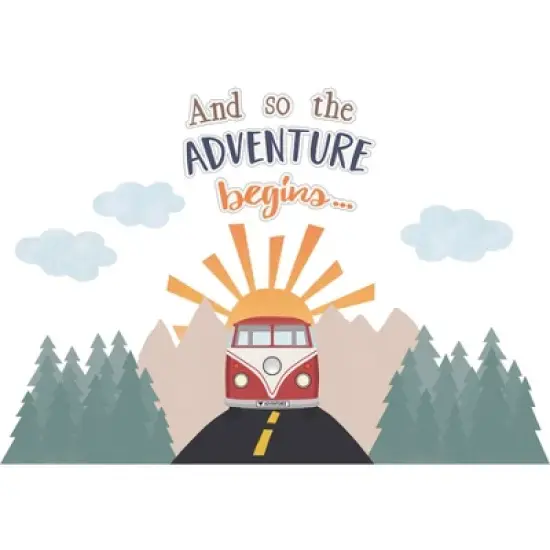 Teacher Created Resources&reg; Moving Mountains Road Trip The Adventure Begins Bulletin Board Set, 15 Pieces image {2}