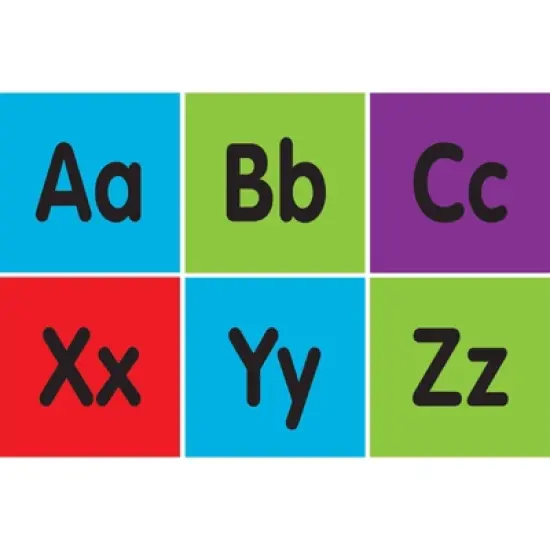 Teacher Created Resources Spot On Alphabet Carpet Markers, 4" image {1}