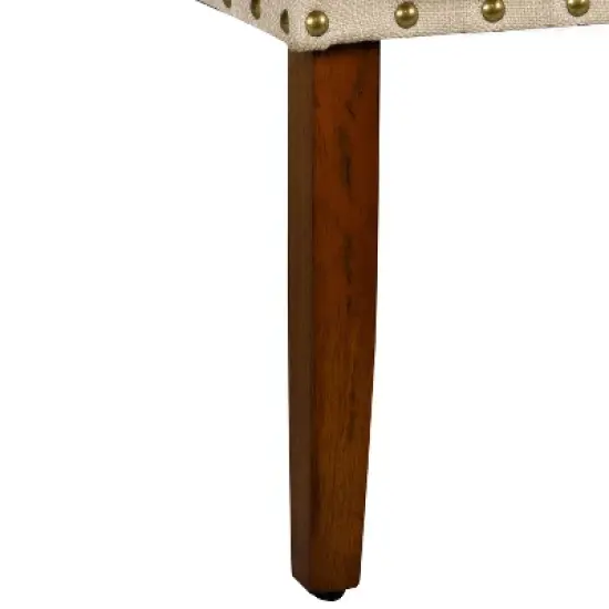 Set of 2 Classic Parsons Chair with Nailhead Trim - Homepop image {7}