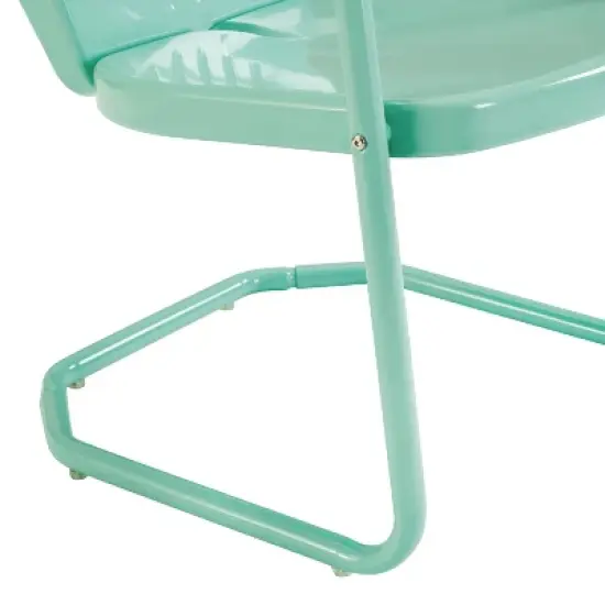 Griffith Metal Chair Aqua - Crosley image {15}