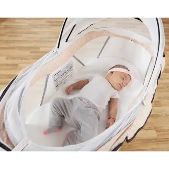 Dream On Me Karley Plus Portable Bassinet With Removable Canopy And Folding Legs image {6}