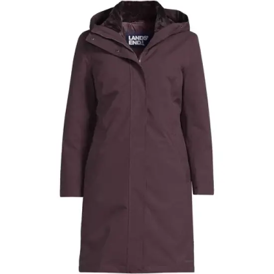 Lands' End Women's Insulated 3 in 1 Primaloft Parka image {7}