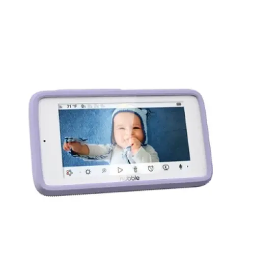 Hubble Connected Nursery Pal Deluxe 5" Smart Baby Monitor image {3}