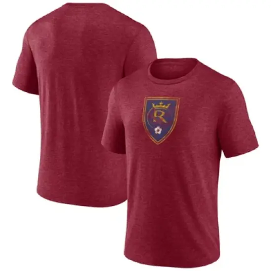 MLS Real Salt Lake Men's Throwback Tri-Blend T-Shirt image {3}