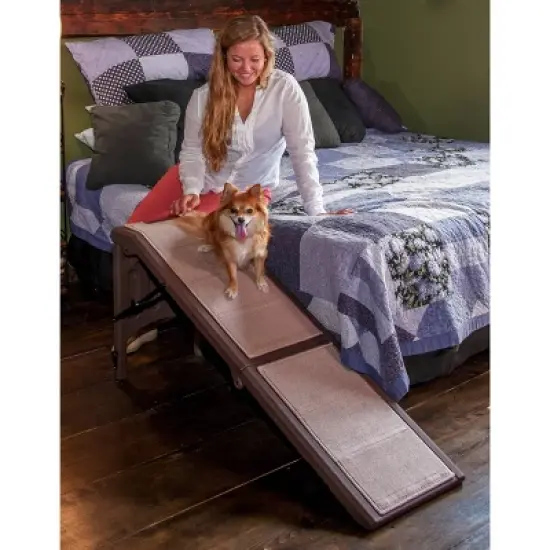Pet Gear Free Standing Dog Ramp - Brown image {5}