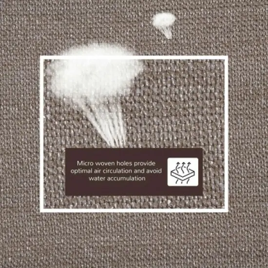 Resenkos 13' x 20' Sun Shade Sail Canopy Outdoor Shade Sail Cloth for Patio Deck Yard with D-Rings and Rope Included, image {5}