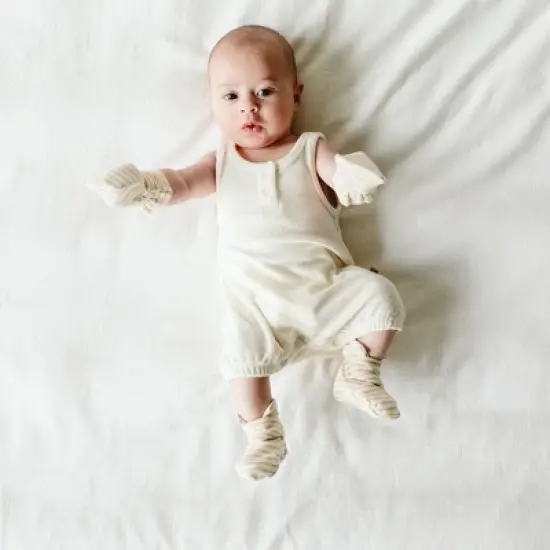 Goumikids Viscose + Organic Cotton Terry Romper image {1}