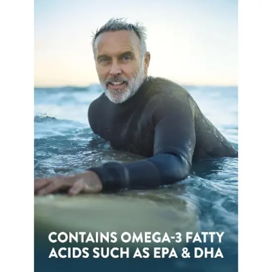 Nature's Truth Fish Oil 2400mg | 120 Quick Release Softgels | 720 mg Omega 3 | Burpless Lemon Flavor Pills | Non-GMO & Gluten Free Supplement image {3}