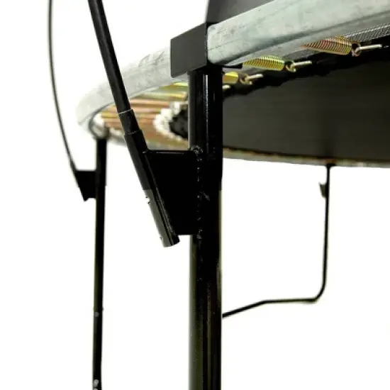 Skywalker Trampolines Epic Series 14' Round Trampoline with Dual Spring Pad - Black/Gray image {5}