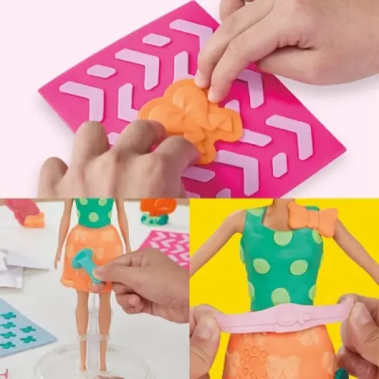 Play-Doh Barbie Pearls and Bows Pattern Pack image {1}