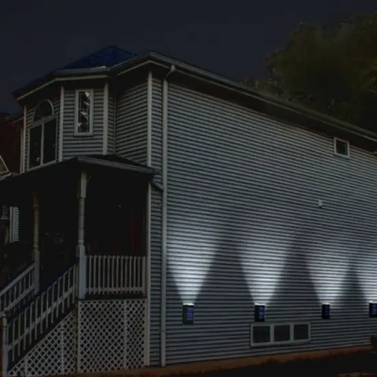 LED Solar Single Direction Solar Outdoor Wall Light  - Techko Maid image {10}