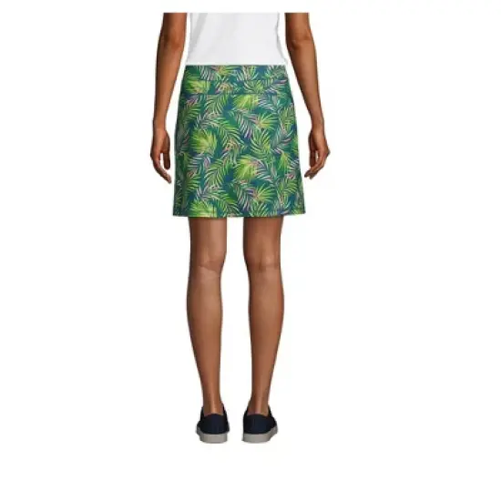 Lands' End Women's Tall Active Knit Skort image {1}