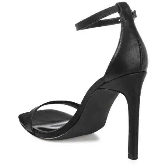 Journee Collection Womens Everton Tru Comfort Foam Open Toe High Stiletto Pumps image {6}