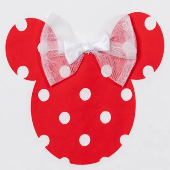 Disney Minnie Mouse Baby Girls T-Shirt Headband & Pant Set Newborn to Infant image {5}