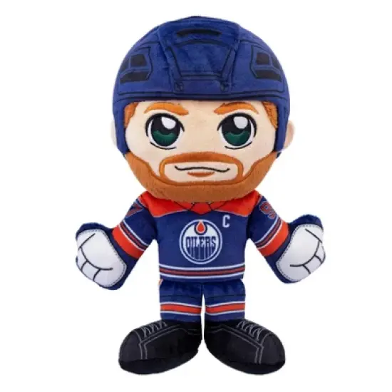 Bleacher Creatures Edmonton Oilers Connor McDavid 8" Kuricha Plush image {2}