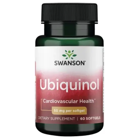 Swanson Dietary Supplements Ubiquinol 50 mg 60 Sgels image {5}