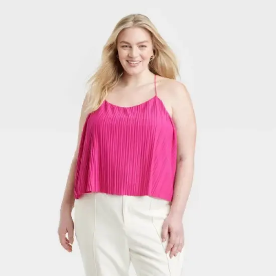 Women's Plisse Cami - A New Day&trade; image {7}