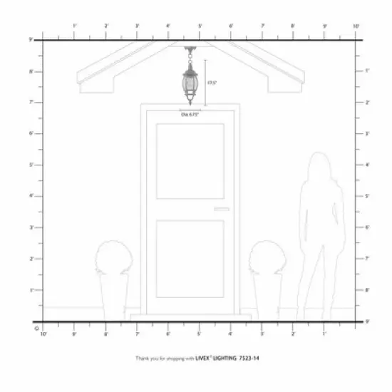 Livex Lighting Frontec 1 - Light Pendant in  Textured Black image {2}