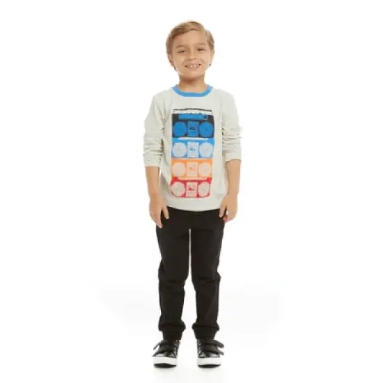 Andy & Evan  Toddler  Boys Boombox Long Sleeve Tee Set image {1}