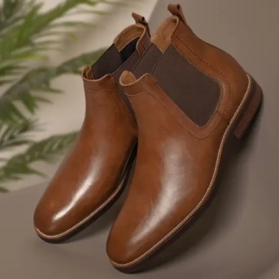 Dockers Mens Brookside Dress Slip-on Chelsea Boot image {6}