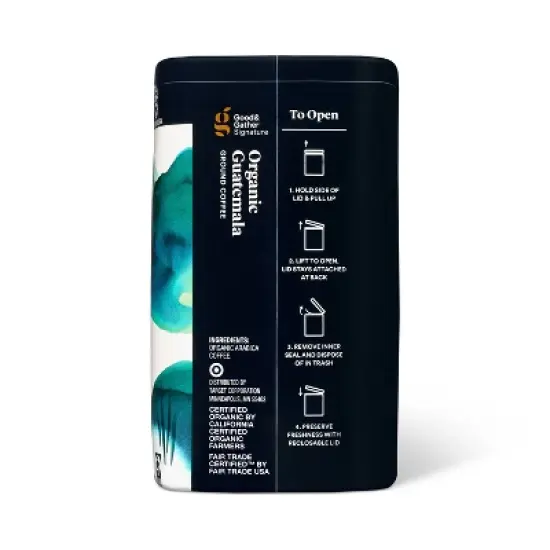 Signature Organic Guatemalan Light Roast Ground Coffee - 12oz - Good & Gather&trade; image {2}