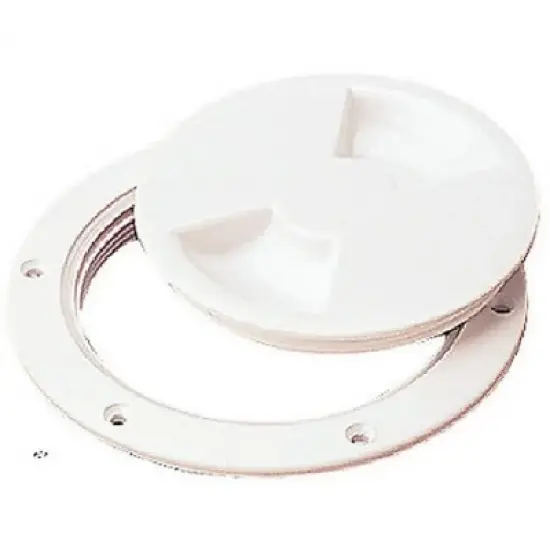Sea Dog 337140-1 ABS Deck Plate - White. image {3}