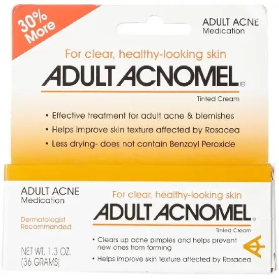 Adult Acnomel - Tinted Acne Medication Cream, 1.3 Oz image {4}
