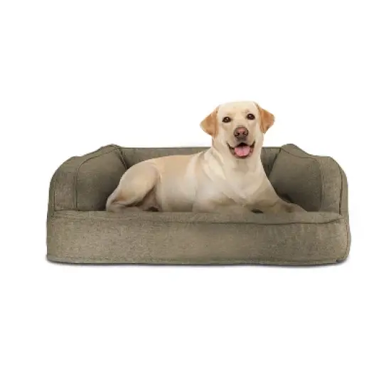 Canine Creations Sofa Rectangle Dog Bed - Walnut image {3}