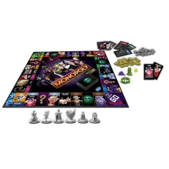 Monopoly: Disney Villains Edition Board Game for Ages 8 and Up, 2-6 Players image {1}