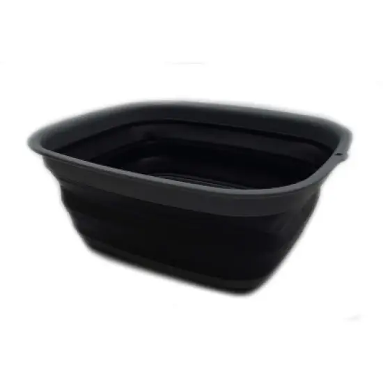 SAMMART Collapsible Wash Tub - Foldable Dishpan image {6}