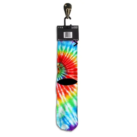 Basix Men's & Women's Performance Crew Sock, Cotton Comfort, Tie Dye image {2}