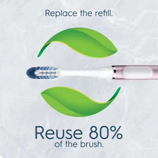 Oral-B Clic Manual Toothbrush with Magnetic Brush Holder - Metallic Rose image {7}